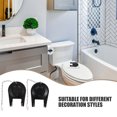 thumbnail image 3 of BESTYASH 10pcs Toilet Tank Kit Black PVC for Households Universal Design Water-saving Needs, 3 of 8