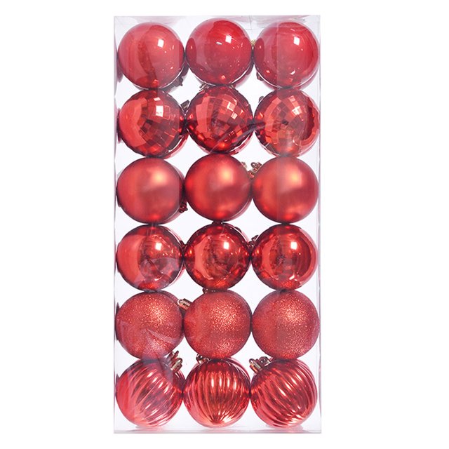 Agiferg 36PCS Christmas Xmas Tree Ball Bauble Hanging Home Party Ornament Decor 6CM