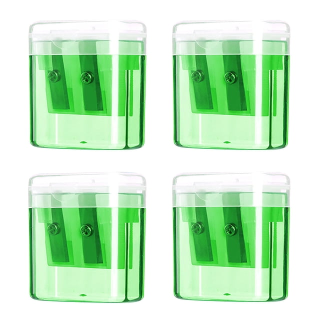 Tyidzon Taille-Crayon Transparent Fournitures Scolaires Rabot à Crayons Couleur Bonbon