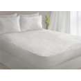 thumbnail image 1 of Safdie & Co. Mattress Protector D Bamboo Jacquard White, 1 of 2
