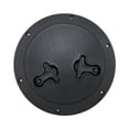 thumbnail image 3 of Lipstore Marine Boat Deck Cover Reinforced Two Rotatable Handles Inspection Lid Black, 3 of 8