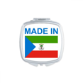thumbnail image 1 of Guinée Équatoriale Pays Miroir Carré Portable Poche Compact Maquillage Double Face en Verre, 1 of 3