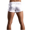 thumbnail image 4 of LSLJS Men's Casual Solid Color Pajama Shorts, Gym Shorts Gifts for Men, 4 of 4