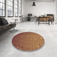 thumbnail image 4 of Ahgly Company Machine Washable Indoor Rectangle Transitional Orange Area Rugs, 2' x 4', 4 of 7