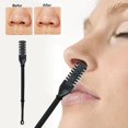 thumbnail image 4 of Beauty Tools Nose Hair Clipper Manual Nose Hair Trimmer With 360 Rotating Cleaning Double Brush Head Nose Hair Clipper Available In 5 Colors, Beauty Tools for Women, 4 of 5