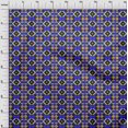 thumbnail image 4 of oneOone Viscose Chiffon Violet Fabric Geometric Sewing Material Print Fabric By The Yard 42 Inch Wide, 4 of 4