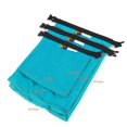 thumbnail image 2 of Ensemble de 3 Tailles Sac Imperméable Camping Rafting Camping Rafting Kayak Bleu Ciel, 2 of 8