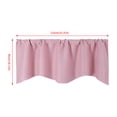 thumbnail image 3 of WIFKLSIIPG Door Curtain Kitchen Shading Window Curtain Solid Color Pocket Fan Shaped Curtain Short Curtain 52 X 18 Inches, 3 of 9
