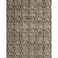 thumbnail image 1 of Ahgly Company Machine Washable Indoor Rectangle Abstract Burgundy Brown Area Rugs, 3' x 5', 1 of 7