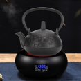 thumbnail image 1 of Straight Hook Type Iron Teapot, Iron Tea Kettle, For Home Christmas Present Teahouse Thanksgiving Gift, 1 of 8