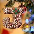 thumbnail image 4 of Rwnbm 26 Letters Christmas Tree Decoration Pendant Christmas Tree Ornaments Personalized DIY Christmas Ornaments Christmas Decoration Xmas Tree Hanging Decor Feature, 4 of 4