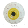thumbnail image 2 of Halloween Inflatable Eyeball Decoration for Indoor and Outdoor Party, Large 15.7 Inch Spooky Prop for Garden, Yard, or Home, Easy to Set Up and Store, PVC Material, 2 of 8