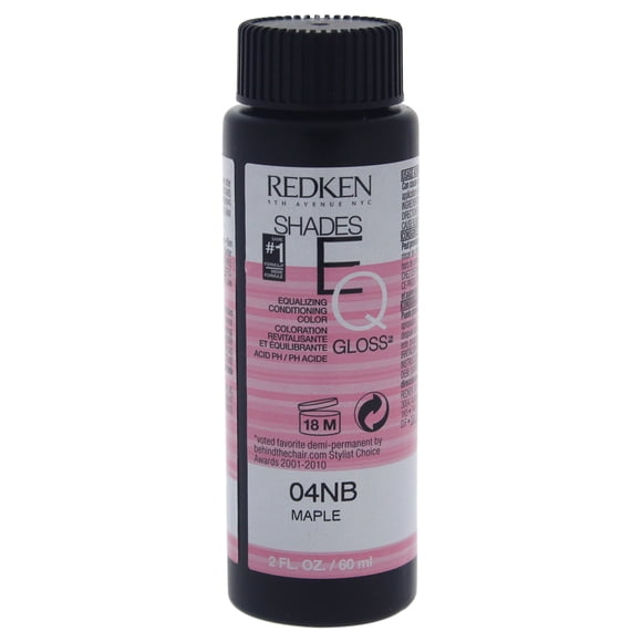 Shades EQ Gloss Couleur 04NB - Érable par Redken pour Unisexe - Coloration Capillaire 2 oz