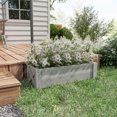 thumbnail image 2 of Outsunny 3.3 x 1.2 x 1.2 ft Garden Raised Bed Planter Grow Containers, 2 of 10