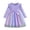 Purple, variant on WUANDIXFA Toddler Girl Christmas Dress Children's Tutu Dress Little Girl's Chiffon Autumn and Spring Long Sleeved Party Dress Pink,4-5 Years