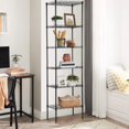 thumbnail image 2 of NiamVelo Black Adjustable 6-Tier Wire Metal Shelving Unit, 2 of 9