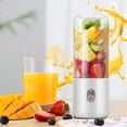 thumbnail image 1 of Dvkptbk Juicer Usb Electric Cup Fruit Mini Portable Rechargeable Juicing Mixing Crush Ice Blenders 410-600Ml Water Bottle Home Essentials, 1 of 9