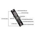 thumbnail image 2 of Bulletproof Hitches Trailer Hitch Pin BPLP Fits 2 to 3 Inch Ball Mounts; Barbell Style; 5/8 Inch Diameter; 14000 to 36000 Pound Rating; Locking; Single, 2 of 7