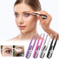thumbnail image 1 of Dvkptbk Eyebrow clip LED Light Eyebrow Clip Hair Removal Tweezers Lashes Extension Tools Tweezers with Light Womens Face Razors Household Eyebrow Clip Travel, 1 of 9