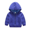 thumbnail image 1 of Birdeem Robe à Manches Longues pour Filles Ensemble Haut à Capuche Manches Longues et Pantalon Ensemble Deux Pièces Couleur Unie Robe à Capuche pour Filles, 1 of 2