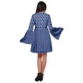 thumbnail image 4 of Moomaya Robe à Manches Longues Évasées pour Femmes, Décontractée, Imprimée, d'Été, Plissée, Kurta, 4 of 6