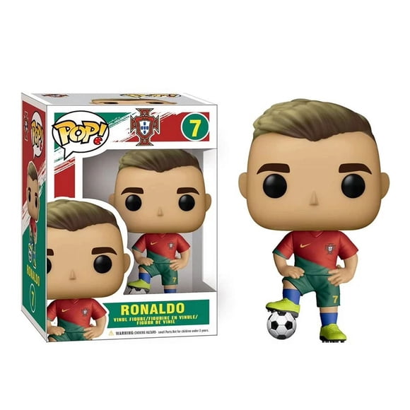 Pop Lionel Messi #10 MBAPPE #7 Cristiano Ronaldo #7 Étoiles du Football Décoration Figurine d'Action Collection Modèle Anniversaire Jouets Cadeaux ZR