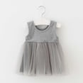 thumbnail image 3 of DuoJiaJ Robe en Maille Sans Manches pour Tout-Petites Filles, Robe de Fête, Robe de Danse, Robes de Princesse, Taille 18-24 Mois, 3 of 3