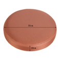 thumbnail image 3 of veasfak Non-Slip Round Cover Elastic Barstool Slipcover Replacement Brown_35x10cm, 3 of 9