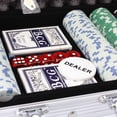 thumbnail image 3 of Tradeopia 300 Pieces Poker Chips Set with Aluminum Case, 3 of 6