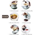 thumbnail image 3 of EcoNesxp Filtre à Café 2 Tasses Cafetière Petite, 3 of 5