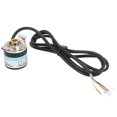 thumbnail image 1 of 5-24V DC Incremental 3-Phase Half Hollow Shaft ABZ Encoder 6mm Motor Reducer Equipments, 1 of 8