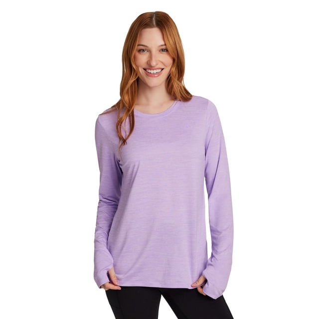 Reebok Women's Legacy Core Knit Performance Long Sleeve Shirt