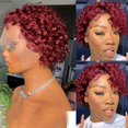 thumbnail image 1 of LPSSTORE Perruque Brésilienne Courte Ondulée Bouclée Haute Température pour Cheveux, 1 of 3