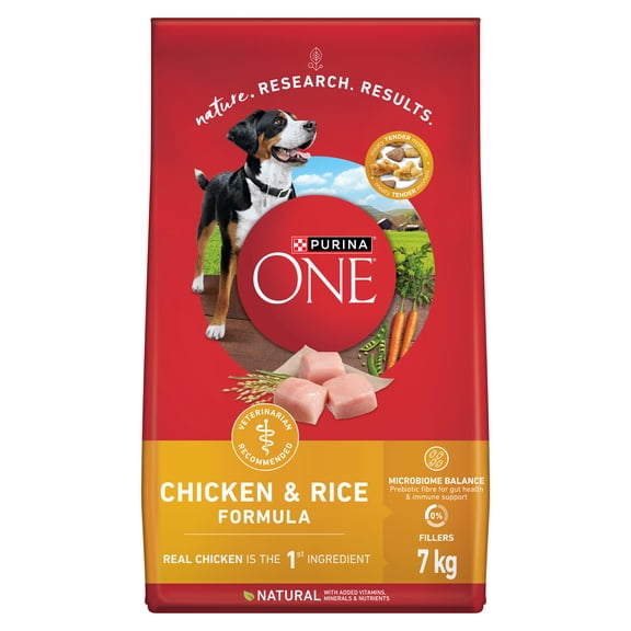 Purina ONE Chicken & Rice Formula, Dry Dog Food 7 kg