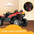 thumbnail image 3 of 12V Two Seat Kids Ride on Racing Sport Slingshot Car Red, 3 of 5