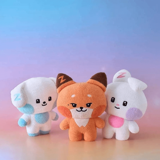 ZB1 Zeroni 3体セット HUASHENG KPOP ZB1 32 38cm ZEROBASEONE ZB1 Zeroni Stuffed Toys Play
