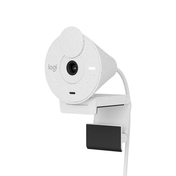 Logitech Brio 300 Full HD Webcam with Privacy Shutter, Noise Reduction Microphone, USB-C, Certified for Zoom, Microsoft Teams, Google Meet, Auto Ligh
