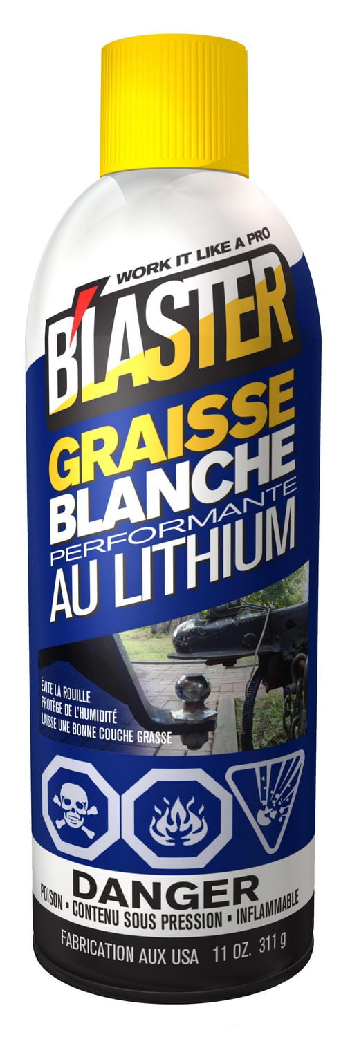 Blaster - Graisse blanche au lithium, paquet de 6
