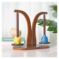 thumbnail image 3 of Magnetic Double Yarn Holder Wooden Sewing Yarn Spinner Magnetic Thread Spool Wool Ball Winder ,Yarn Tabletop Clamp, 3 of 6