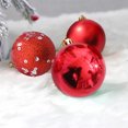 thumbnail image 4 of RKSTN Christmas Balls 9Pcs 6cm/2.36 In Shatterproof Plastic Christmas Tree Ornaments, Christmas Ball Baubles For Xmas Trees Wedding Party And Home Decor Christmas Decorations, 4 of 4
