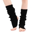 thumbnail image 1 of Kcodviy Long Leg Warmer Womens Rave Leg Warmers Men 80S Party Ribbed Leg Warmers for Women 80S Neon Knit Dance Sports Leg Warmers Women Striped Warmer, 1 of 6
