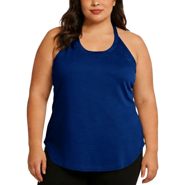 TACILIP Womens Camisole Tank Tops Plus Size Racerback Crewneck Workout Tops Sleeveless Gym Yoga Summer Outfits