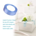thumbnail image 2 of Gift Wrap Ribbon Wedding Clothes Making Supply Multi-color DIY Craft Accessories Festival Fabric Polyester Ribbons Box Ornaments Sky-blue 20, 2 of 7