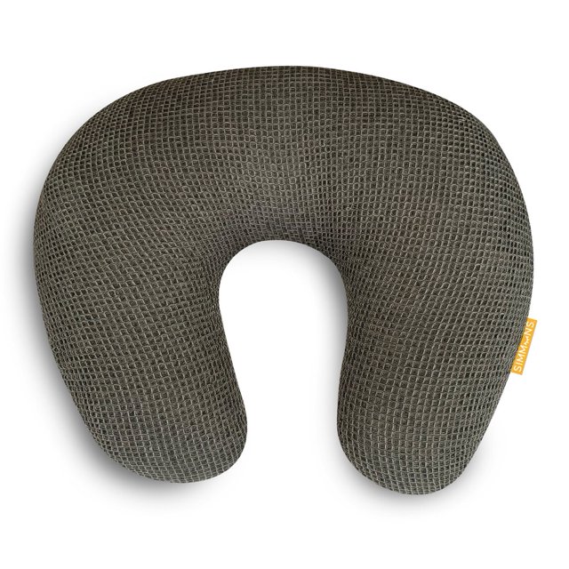 Simmons Coussin d'Allaitement avec Housse Amovible - Gris