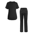 thumbnail image 2 of Adar Uniforms Women's Scrub Set - Enhanced V-Neck Top/Multi Pocket Pants, 2 of 7