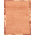 thumbnail image 1 of Ahgly Company Indoor Rectangle Abstract Orange Abstract Area Rugs, 6' x 9', 1 of 6