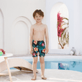 thumbnail image 2 of PatPat Family Matching Tropical Floral Drawstring Swim Trunks or Shell Edge Bikini, 2 of 3