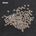 thumbnail image 4 of YLSHRF 300 Pairs Of Stainless Steel Hex Nuts Rimless Goggle Screw Hex Nuts 1.4 Nut, 4 of 8