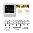 thumbnail image 1 of Wifi Thermostat For Gas Boiler Floor Heating Tuya Smart Room Temperature Regulator Wireless APP Voice Control ,Easy to Install, 1 of 7