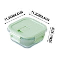 thumbnail image 3 of Amzcrzy Kitchen Appliances Glass Bento Box Can Be Microwave Oven Students Heated Lunch Box Office Fresh-Keeping Box Bento Boxs Kitchen Utensils Set Kitchen Gadgets Kitchen Essentials, 3 of 6